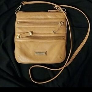 Calvin Klein Tan Leather Accessory